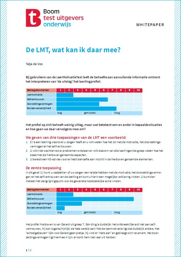 Gratis whitepaper: 'De LMT, wat kan ik daar mee?'