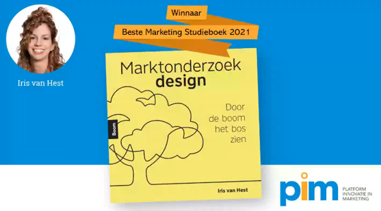 ‘Marktonderzoekdesign’ bekroond met Marketing Studieboek 2021