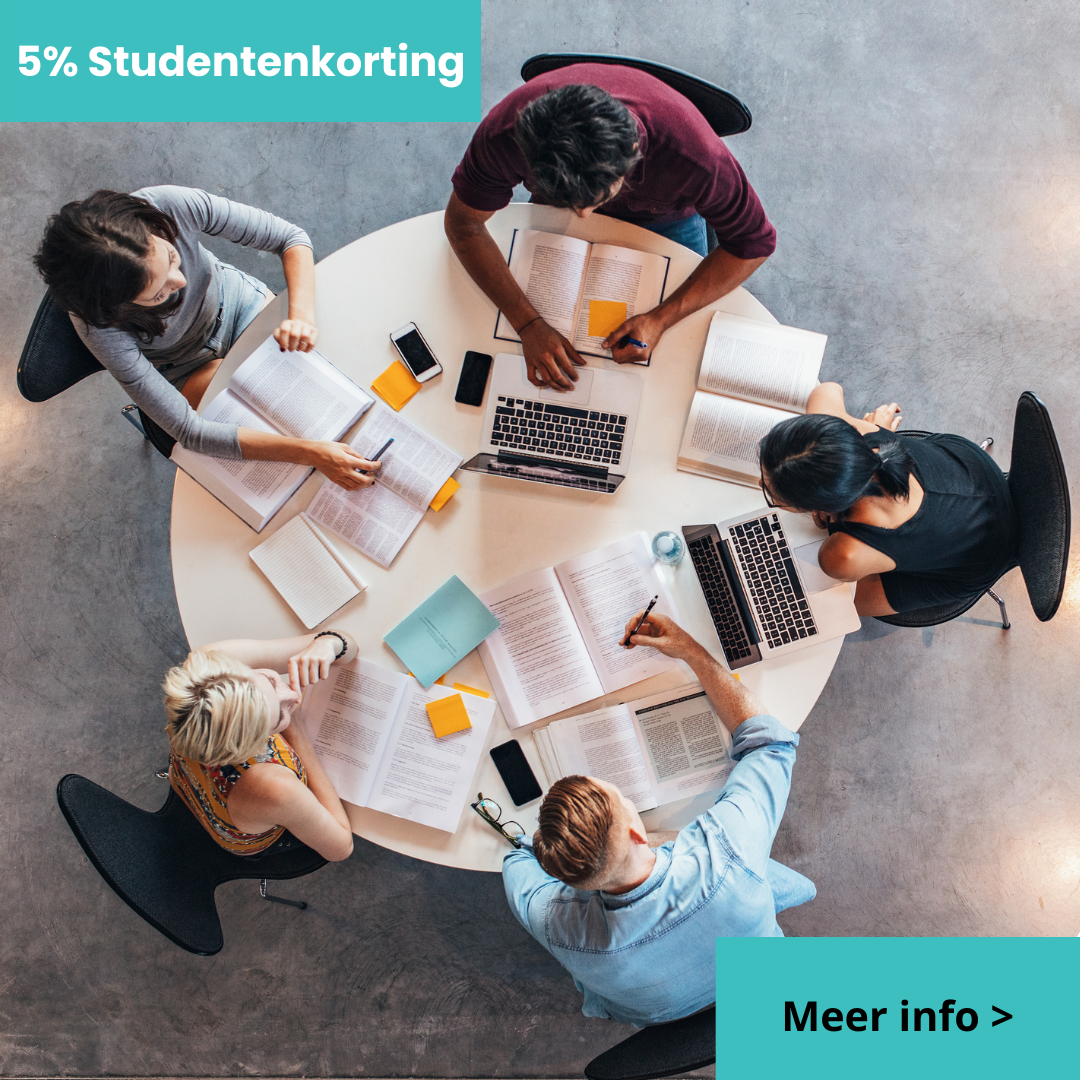 studentenkorting, boeken, studiemateriaal