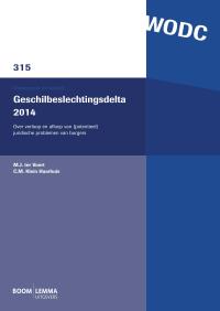 Geschilbeslechtingsdelta 2014