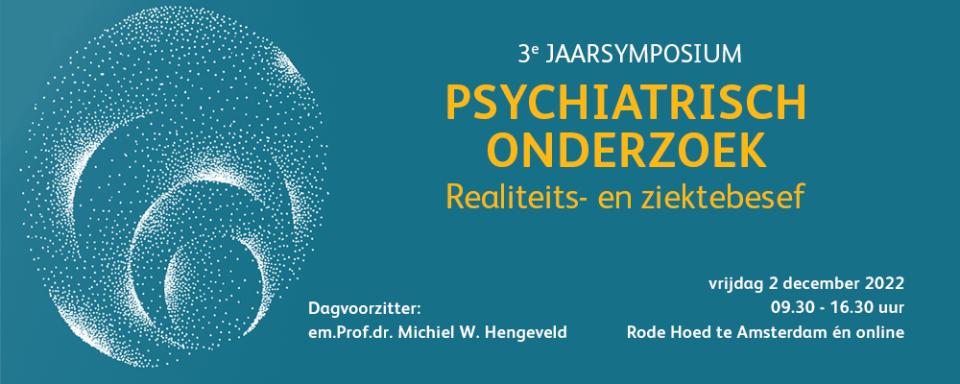 Jaarsymposium Psychiatrisch onderzoek