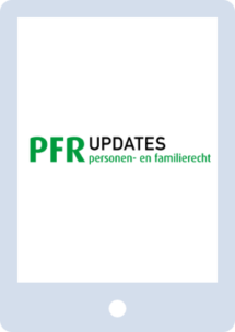 PFR Updates - Personen- en familierecht