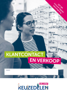 Keuzedeel Klantcontact en verkoop | combipakket