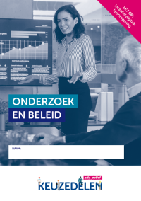 Keuzedeel Onderzoek en beleid | combipakket