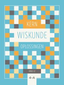 KERN Wiskunde oplossingenboek vmbo-gt 4 deel A