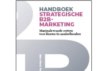 Handboek Strategische B2B-marketing is uitgeroepen tot Marketingstudieboek van het Jaar