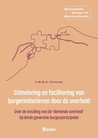 Stimulering en facilitering van burgerinitiatieven door de overheid