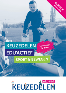 Keuzedeelbundel Sport & Bewegen - 1 jaarlicentie