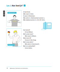 Kaft Basiscursus 1 - tekstboek en laptop