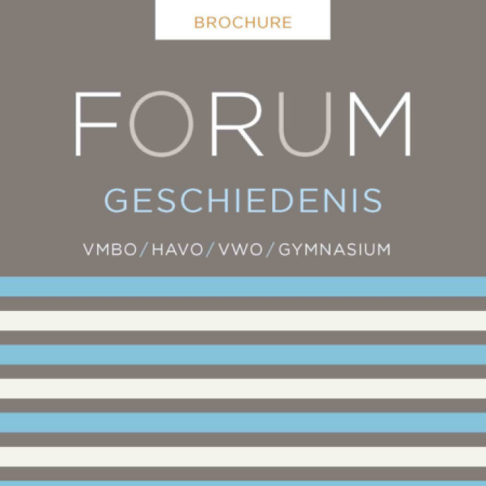 Brochure FORUM Geschiedenis 2024-2025