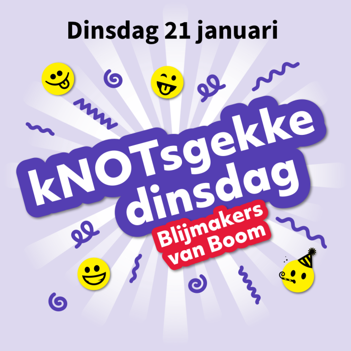 kNOTsgekke dinsdag