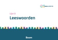 Leeswoordenlijst Pakket D