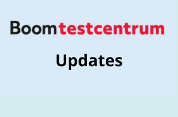Updates Boom testcentrum 2024-2025