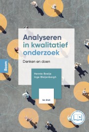 Analyseren in kwalitatief onderzoek (4e druk)_Hennie Boeije, Inge Bleijenberg_9789024451937