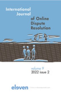 Archief | International Journal of Online Dispute Resolution (IJODR)