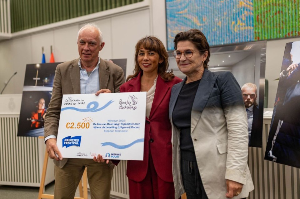 Stephan Steinmetz wint de PrinsjesBoekenPrijs 2025!